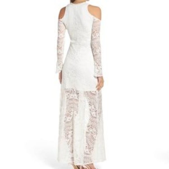 NWT Foxiedox lacy boho style maxi dress! Size: S - Picture 2 of 15